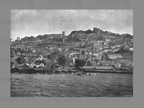 Denbigh, c1900. Artist: Catherall & Pritchard.