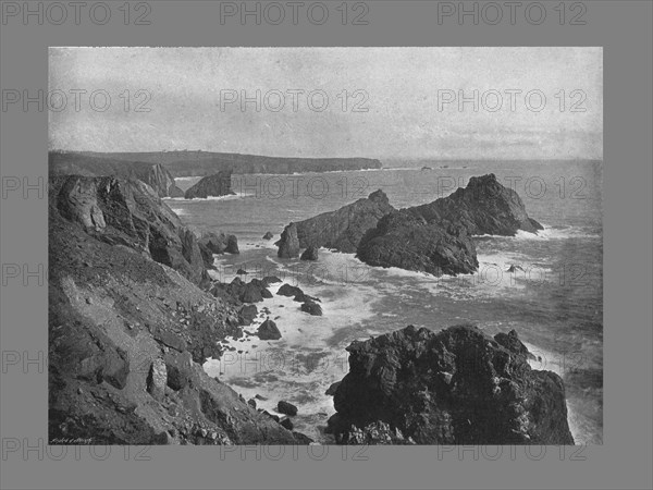 Old Lizard Head and Kynance Cove, c1900. Artist: Frith & Co.