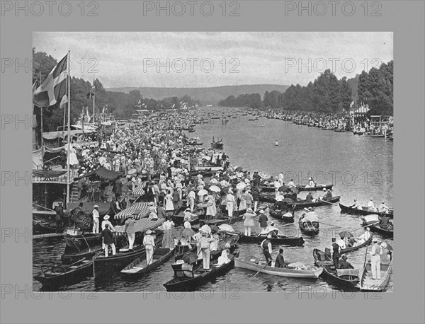 Henley Regatta, c1900. Artist: Marsh Brothers.