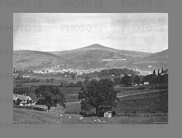 Abergavenny, c1900. Artist: RI Houlson.