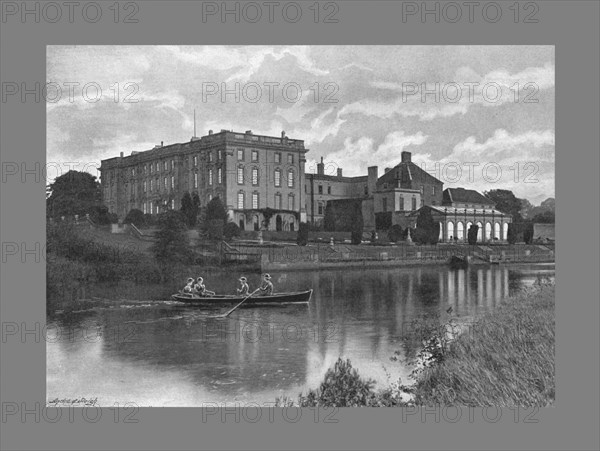 Stoneleigh Abbey, c1900. Artist: Harvey Barton.