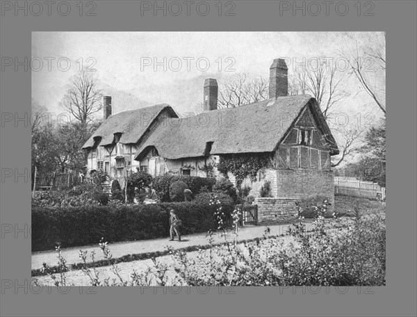 Anne Hathaway's Cottage, c1900. Artist: Harvey Barton.