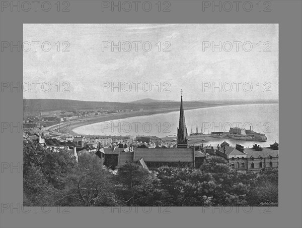 Weston-Super-Mare, c1900. Artist: Davies Brothers.