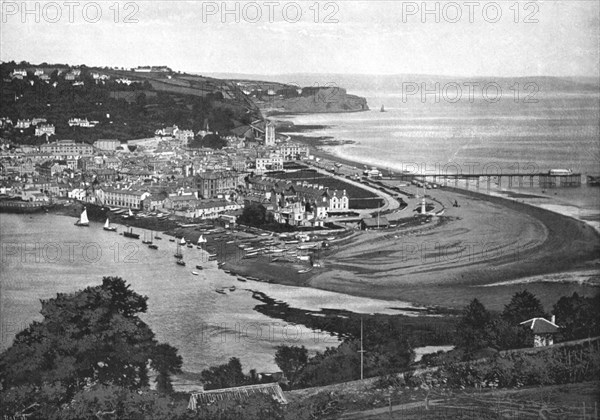 Teignmouth, c1900. Artist: George Denney.