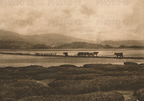 'The Dovey at Ynyslas', 1902. Artist: Unknown.