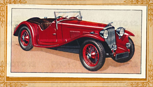 'A.C. Sports Two-Seater', c1936. Artist: Unknown.