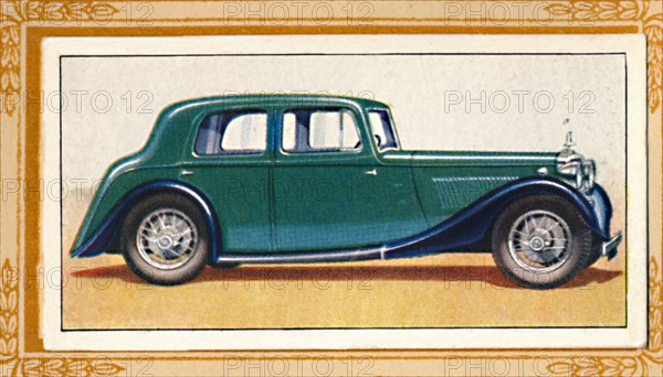 'Alvis Silver Eagle Saloon', c1936. Artist: Unknown.