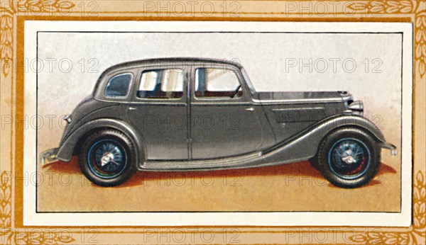 'Riley Eight-90 Adelphi Saloon', c1936. Artist: Unknown.