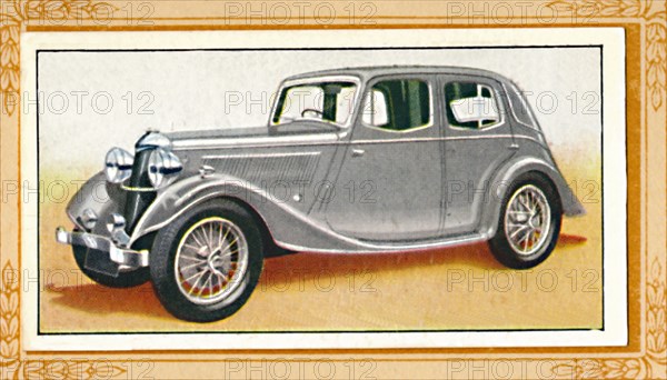 'Riley 1 1/2-Litre Falcon Saloon', c1936. Artist: Unknown.