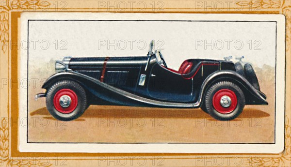 'British Salmson 20-90 Sports Two-Seater', c1936. Artist: Unknown.