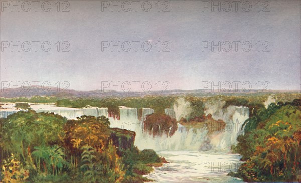'Partial View of the Falls of Iguassu', 1914. Artist: Unknown.