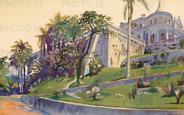 'Residence of Senator General Pinheiro Machado', 1914. Artist: Unknown.