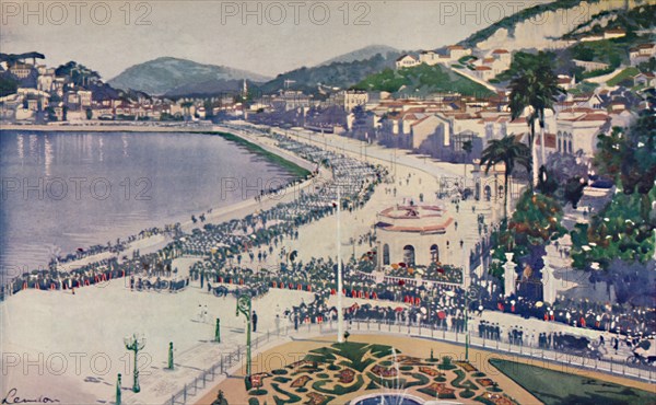 'The Praia da Lapa and Praca da Gloria', 1914. Artist: Unknown.