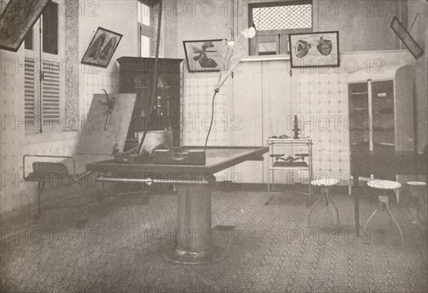 'Operating Room of the Medico-Legal Service', 1914. Artist: Unknown.