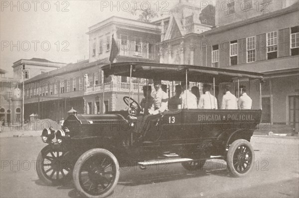 'An Automobile of the Military Police Force', 1914. Artist: Unknown.