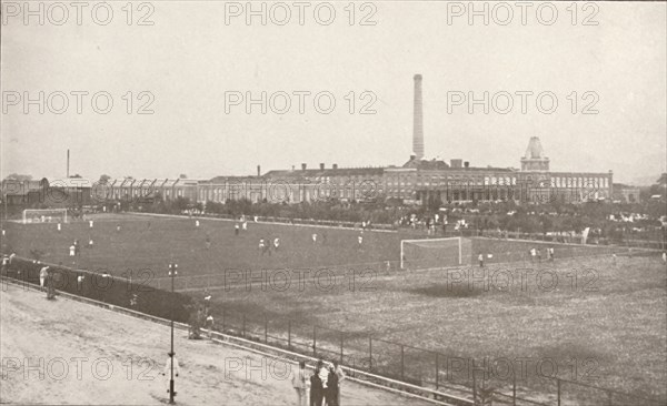 'The Bangu Football Grounds: Central Railway', 1914. Artist: Unknown.