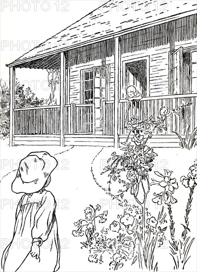 'A Settler's Home', 1912. Artist: Charles Robinson.