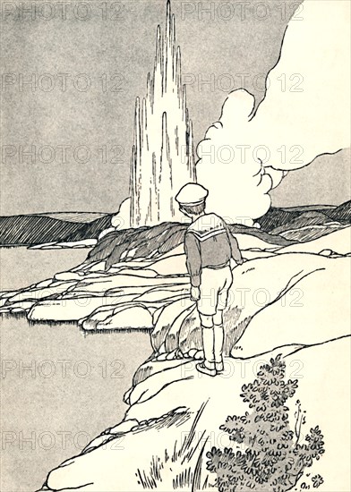 'A Geyser', 1912. Artist: Charles Robinson.