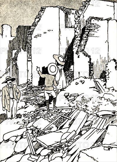'After the Earthquake', 1907 (1912). Artist: Charles Robinson.