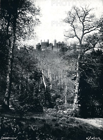 'Belvoir Castle', 1919. Artist: WJ Welch.