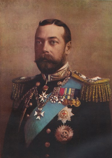 'H.M. King George V', 1917. Artist: W&D Downey.