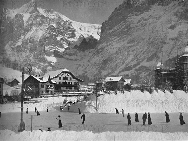 'Grindelwald in Winter', 1910. Artist: John Swain & Son.