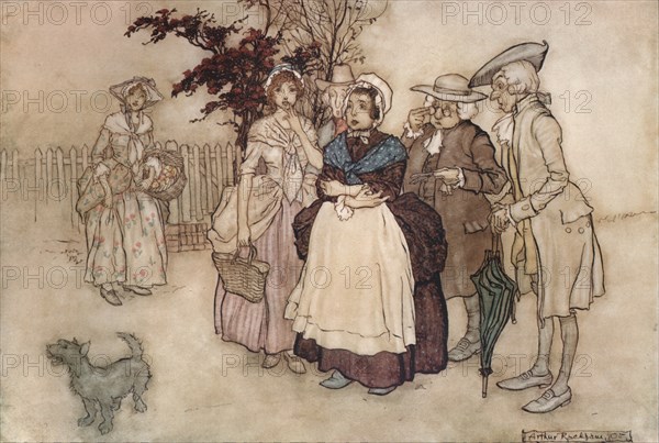 'Rip Van Winkle', 1907. Artist: Arthur Rackham.