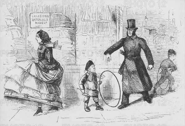 'Police Cartoon in the Weekly', c1859, (1938). Artist: Unknown.