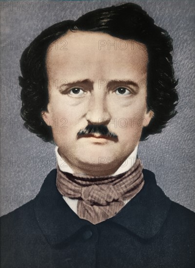 'Edgar Allan Poe', c1840, (1939). Artist: Mathew Brady.