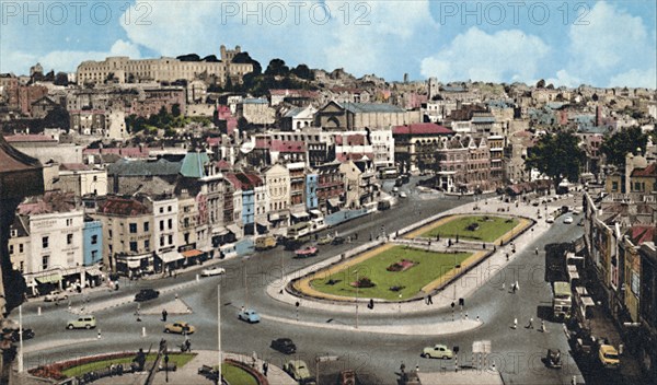 'City Centre, Bristol', c1940s. Artist: Unknown.