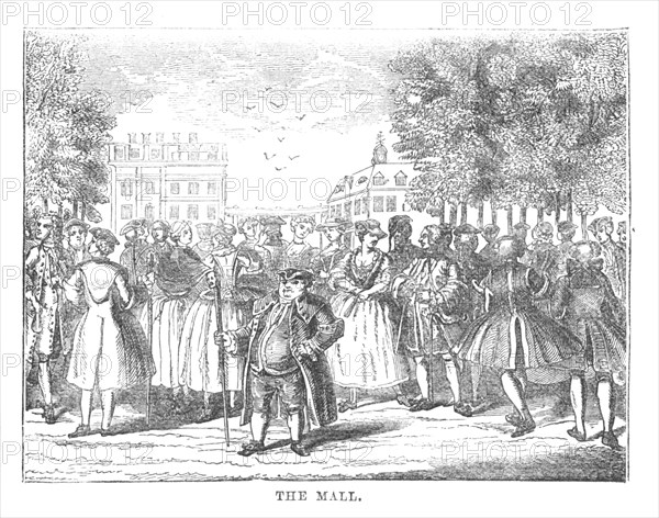 'The Mall', c1870. Artist: Unknown.