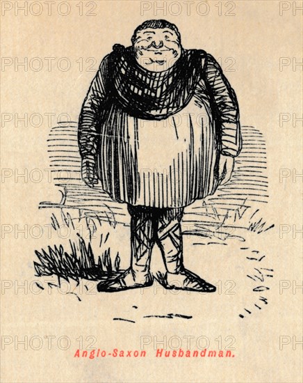 'Anglo-Saxon Husbandman', c1860, (c1860). Artist: John Leech.