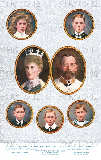 The Royal Family, c1935. Artist: W&D Downey.