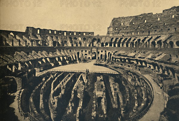 'Roma - Flavien Ampitheatre', 1910.  Artist: Unknown.