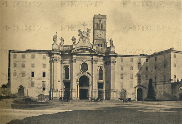 'Roma - Basilica of the Holy Cross of Jerusalem', 1910. Artist: Unknown.