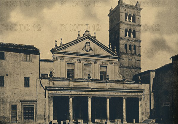 'Roma - St. Caecilia's Church', 1910. Artist: Unknown.