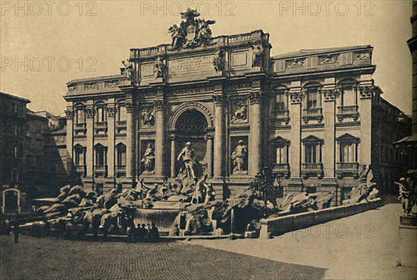 'Roma - Fountain of Trevi', 1910. Artist: Unknown.