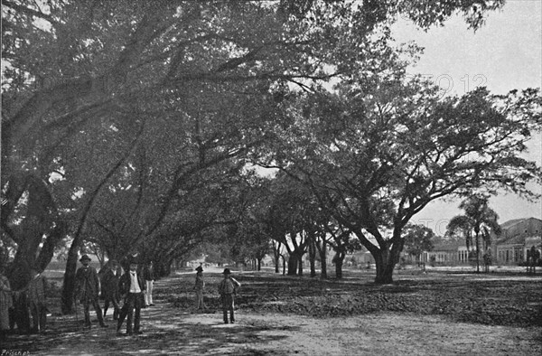 'Avenida de Tiradentes', 1895. Artist: Paulo Kowalsky.