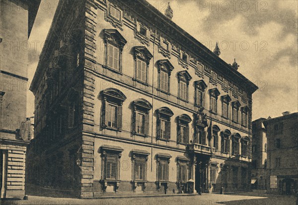 'Roma - Palace of the Senate', 1910. Artist: Unknown.