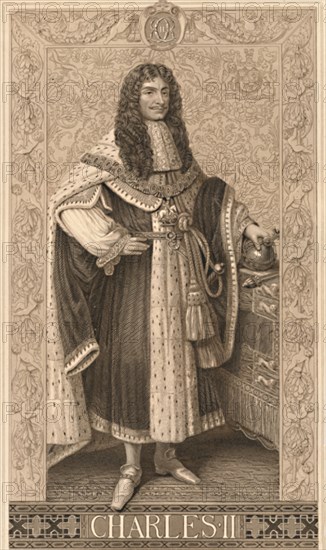 'Charles II', 1886. Artist: Herbert Bourne.