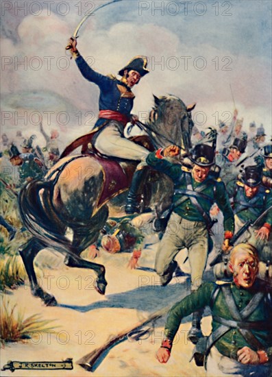 'General Janssens at the Battle of Blaauwberg', 1909. Artist: Joseph Ratcliffe Skelton.