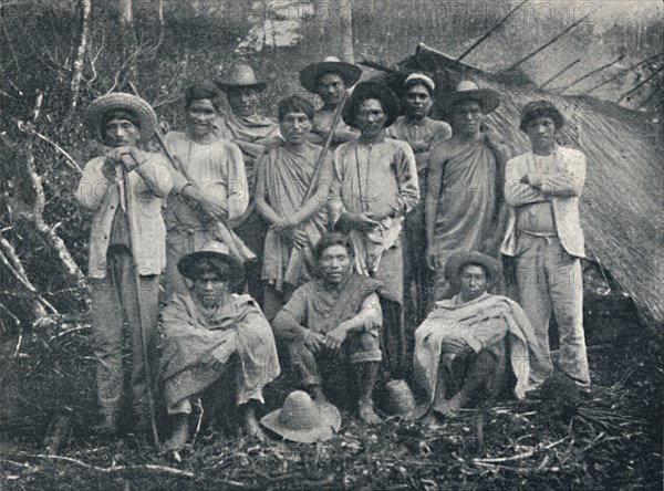 'Indios Coroados', 1895. Artist: Francisco Henszler.