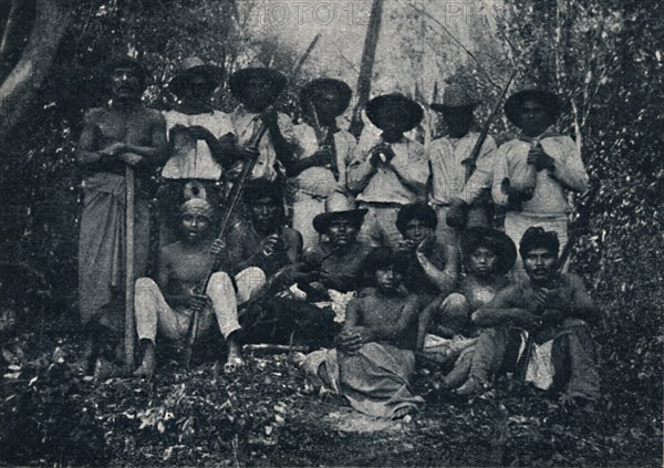 'Indios Coroados', 1895. Artist: Francisco Henszler.