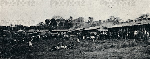 'Colonia Italiana (Fazenda Arindiuba)', 1895. Artist: Axel Frick.