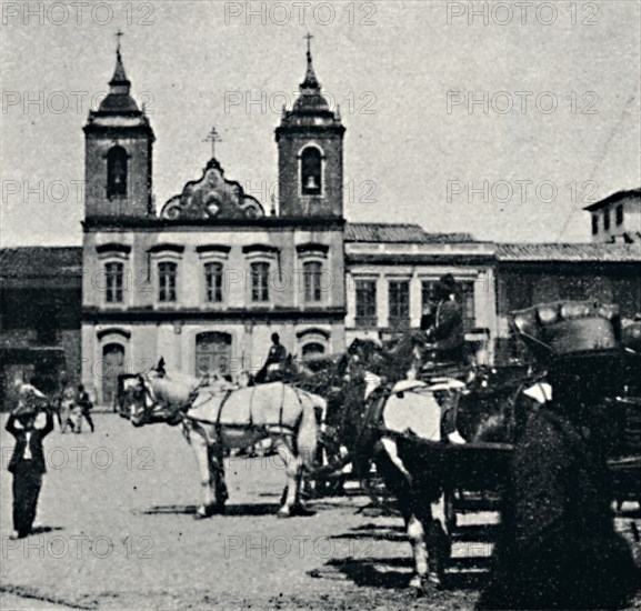 'Largo da Se', 1895. Artist: Oscar Ernheim.