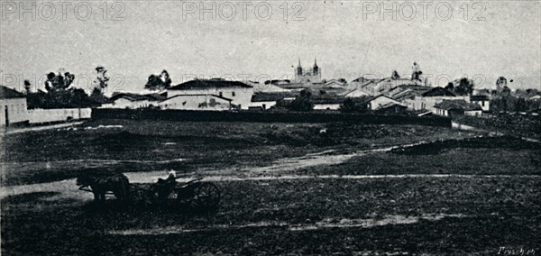 'Cidade de Jundiahy', 1895. Artist: Axel Frick.