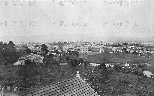 'Vista General da Capital', (General view of the Capital), 1895. Artists: Wilhelm Gaensly, Rudolf Friedrich Fra.