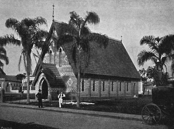 'Igreja dos Protestantes', (Protestant Church), 1895. Artist: Paulo Kowalsky.