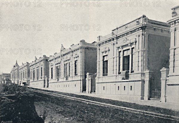 'Rua Conselheiro Nebias', 1895. Artist: Paulo Kowalsky.