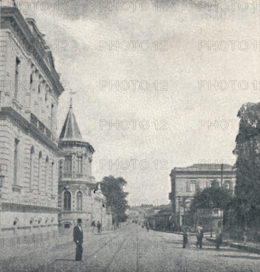 'Rua Florencio d'Abreu', 1895. Artist: Oscar Ernheim.